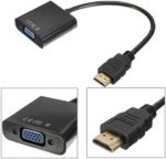Hdmi To Vga Cable Adapter Converter 15 Pin D Sub, Hdmi Gold With Audio Male To Vga Female Connector Cord For Laptop Computer Connect To Monitor, Apply To Pc, Mac, Ps4, Projector Etc (With Audio) - Image 5