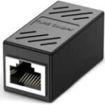 RJ45 Connector Network Extender Adapter Gigabit Interface Female to Female for Cat7 Cat6 Cat5e Ethernet Kabel Extension Cable