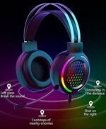 Forev FV-G99 RGB Gaming Stereo Headset Over-Ear Wired, Drive 50 mm, for PS5, Xbox One, PC, Mobile - Image 5