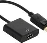 DisplayPort (DP) to HDMI Adapter, DP to HDMI Converter Male to Female, 1080P Resolution Converter, for Laptop/PC, Monitor, TV, Graphics Card Brand: Exon