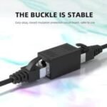 RJ45 Connector Network Extender Adapter Gigabit Interface Female to Female for Cat7 Cat6 Cat5e Ethernet Kabel Extension Cable - Image 3