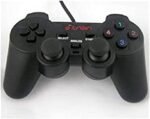E-train (GP002) Game Pad USB 1 Hand with Dual Analog Vibration EJ-03 -GP002 - Black - Image 2