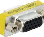 connector vga 1*1 female to female