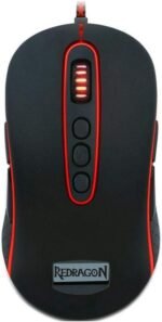 Redragon M906 Cobra Chroma 4000 Dpi, 9 Programmable Buttons Gaming Mouse" ) - Image 2
