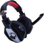 Headphone gaming coremee gilik model : op1 one socket/usb/rgb led / ps5 / ps4 / xbox/with convert 2socket, Wired