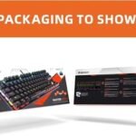 JERTECH JK510 - USB Mechanical Gaming Keyboard - 87 Keys Conflict Free Switches - Backlit - Ergonomic & Soft Touch Keys - Stylish and Ergonomic Design - Highest Quality - Black