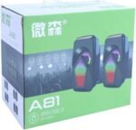 Generic SPEAKER MODEL : A81 USB/Dynamic RGB light, cool desktop - Image 4