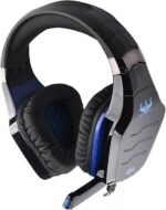 OVLENG GT86 3D Surround Sound LED GAMING Headset With Noise Cancelling Foldable Microphone for PC / Mobile / PS4 / PS5 Blue - 2725610704886 - Image 5