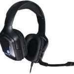 HP Virtual 7.1 Gaming Wired Headphones with Built-in Microphone, Black – H220GS