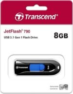 Transcend Unidad flash USB 3.0 de 8 GB Jetflash 790k