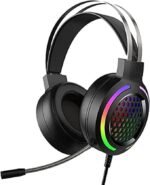 Forev FV-G99 RGB Gaming Stereo Headset Over-Ear Wired, Drive 50 mm, for PS5, Xbox One, PC, Mobile