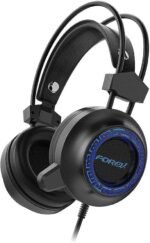 FOREV FV-G93 Gaming Headset with Mic for Xbox One, PS4,Nintendo Switch, PC - Stereo Sound, Noise Reduction Game Earphone - Easy Volume Control - Laptops, Computer - without LED Light
