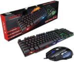 iMICE Waterproof Wired Backlight Gaming Keyboard and Mouse (104 Keys, AN-300)