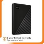 WD 1TB My Passport Portable External Hard Drive, Black -هارد ديسك خارجى - Image 2