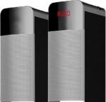 EXTRA 1200 Tower Speaker, Surround sound, Bluetooth, USB, Microphone - Black-سماعات صب