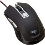 Ego Q63 Gaming Mouse with USB and Programmable, Black Color and RGB LED Lighting ماوس Q63 للالعاب مع USB وقابل للبرمجة، لون اسود واضاءة LED بالوان RGB من ايجو