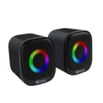 Kisonli X3 Wired RGB Multimedia Speaker for PC and Laptop – 3W / 2.0 Channel - Image 2