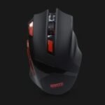 TechnoZone V 35 Gaming Mouse ماوس V35 من تكنو زون، قابل للبرمجة مع 9 ازرار وسرعة 4800 نقطة لكل بوصة ومصابيح ليد 3000 اطار في الثانية مع CD متعدد الاستخدامات - اسود - Image 8