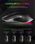 iMice X6 USB Gaming Mouse With LED Lights 3200dpi - Image 2