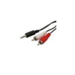 2B (CV103) RCA Socket DC2 To Audio Pc Cable to Use with Speakers and Subwoofers - 1.5M