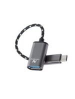 L'AVVENTO (DC136) - OTG Type-C Cable To USB Female - 20CM - Image 2