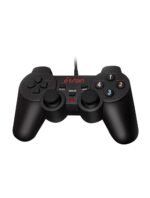 E-train (GP002) Game Pad USB 1 Hand with Dual Analog Vibration EJ-03 -GP002 - Black - Image 3