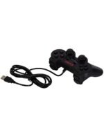 E-train (GP002) Game Pad USB 1 Hand with Dual Analog Vibration EJ-03 -GP002 - Black - Image 4