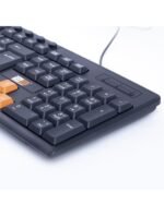 2B (KB445) Multimedia USB Keyboard With Colored Buttons for Playing - Image 6