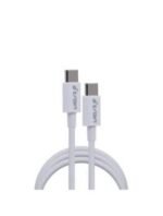 E-train Type-C to Type-C Sync and Charge Cable 60W 1M - White - Image 2